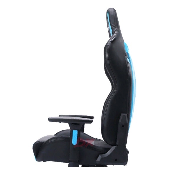 Компьютерное кресло AutoFull AF/045QJ/NB - Черное с синими вставками