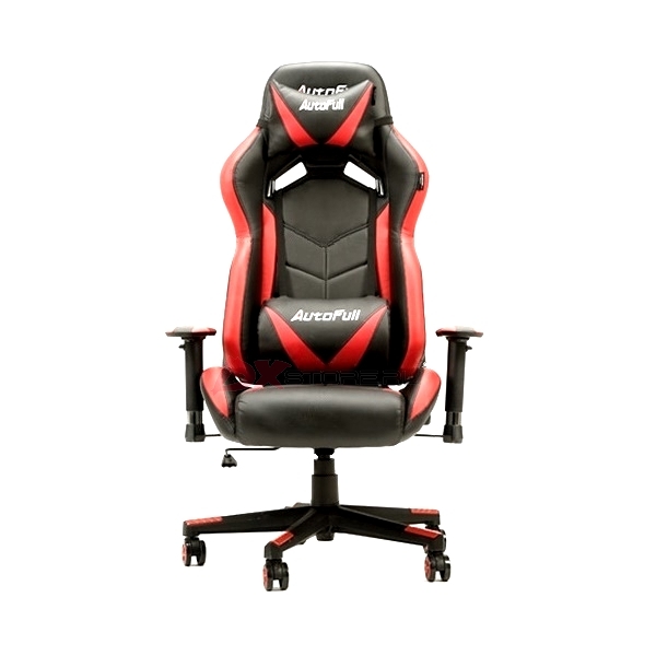 Компьютерное кресло AutoFull AF/003QJ/PU - цвет Черный/Красный
