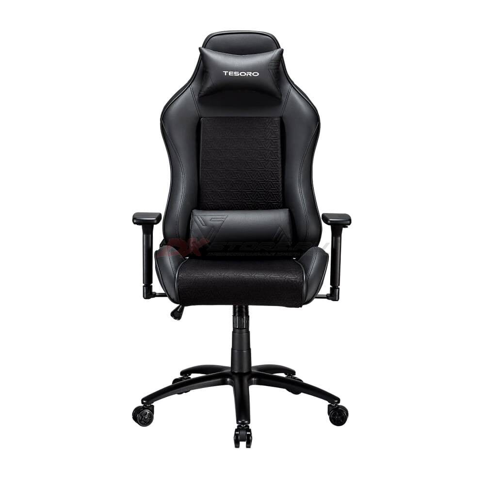 Игровое компьютерное кресло TESORO Alphaeon S2 Черный - Фото 1