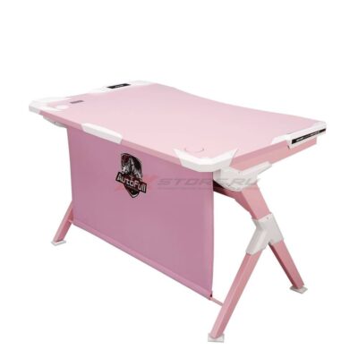 Игровой компьютерный стол AutoFull Розовый - Фото 1