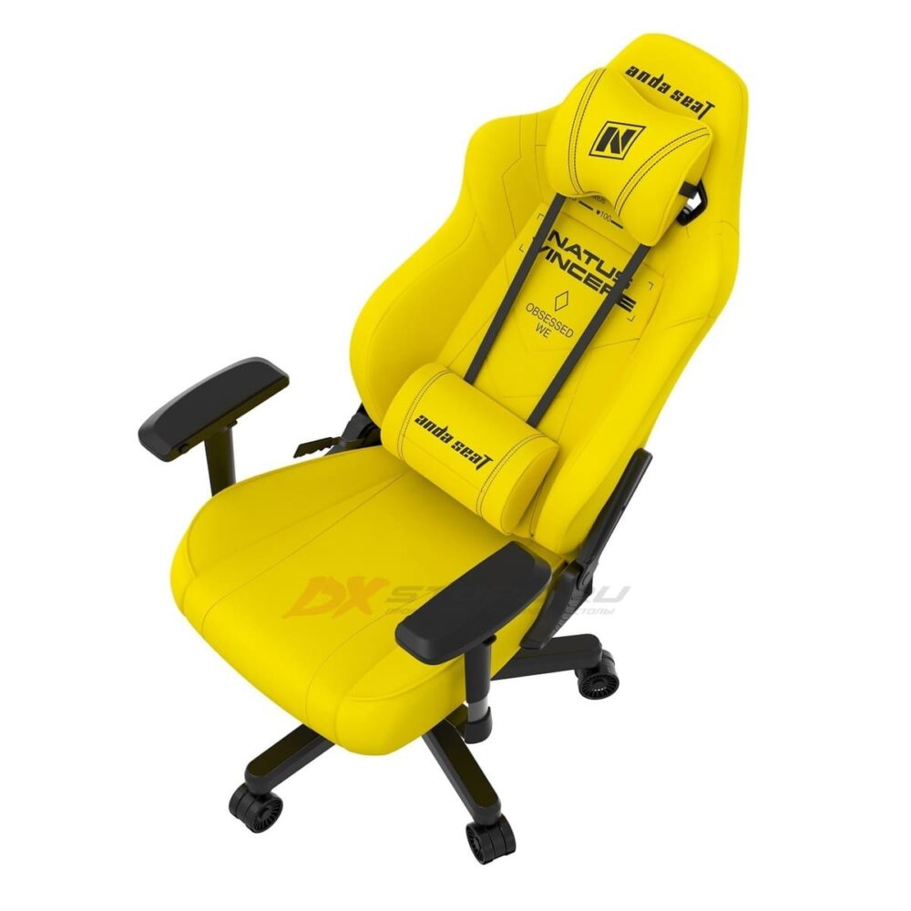 Игровое кресло Anda Seat Navi Edition, желтый - Фото 6