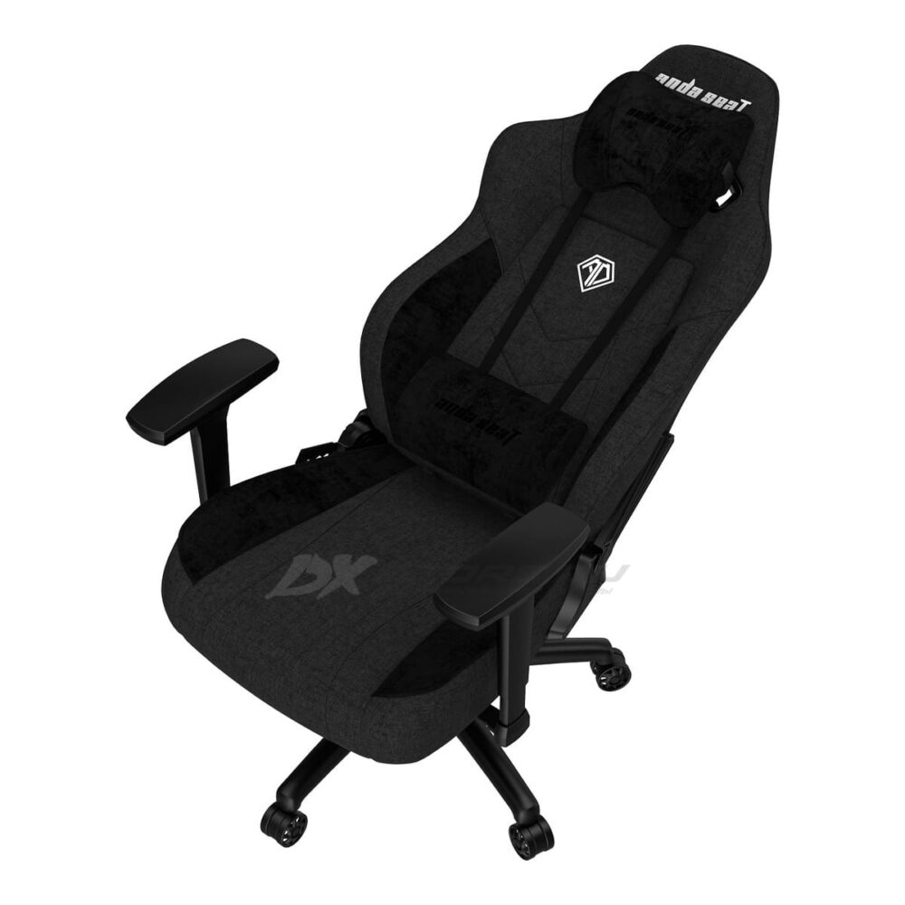 Игровое кресло тканевое Anda Seat T Compact, черный - Фото 5