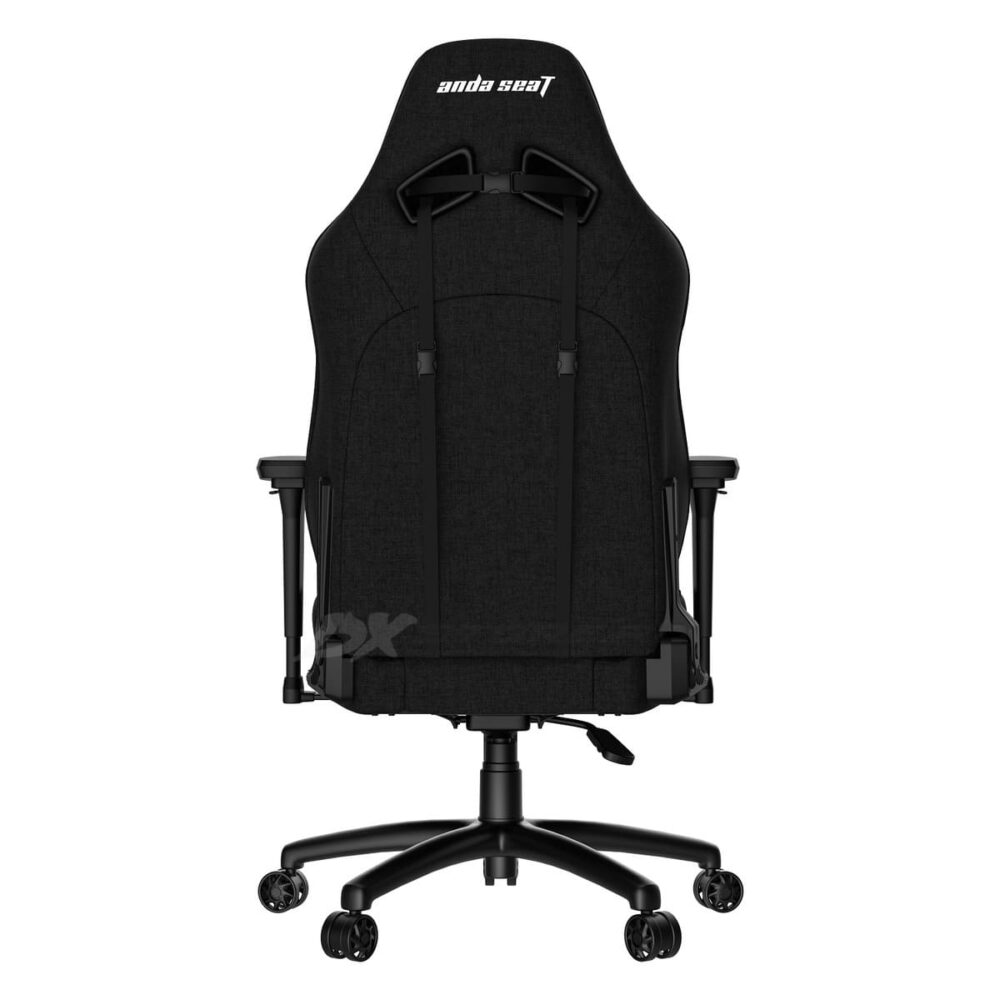 Игровое кресло тканевое Anda Seat T Compact, черный - Фото 6