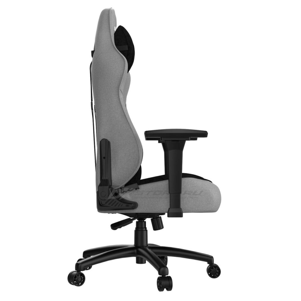 Игровое кресло тканевое Anda Seat T Compact, серый - Фото 3