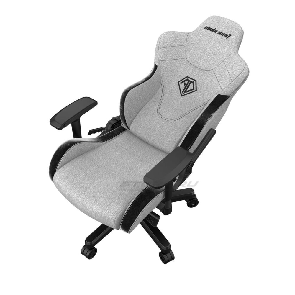 Игровое кресло тканевое Anda Seat T-Pro 2, серый - фото 6