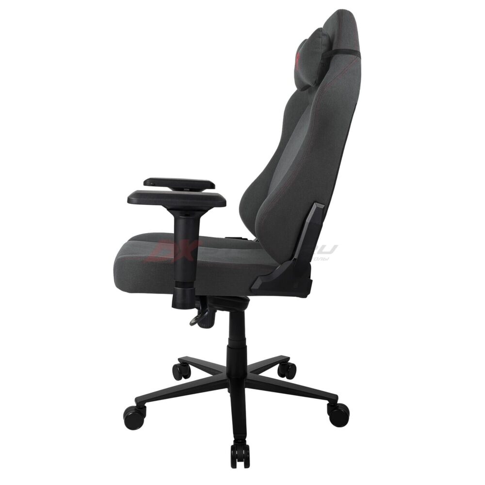Компьютерное кресло Arozzi Primo Woven Fabric Black - Red logo - Фото 4