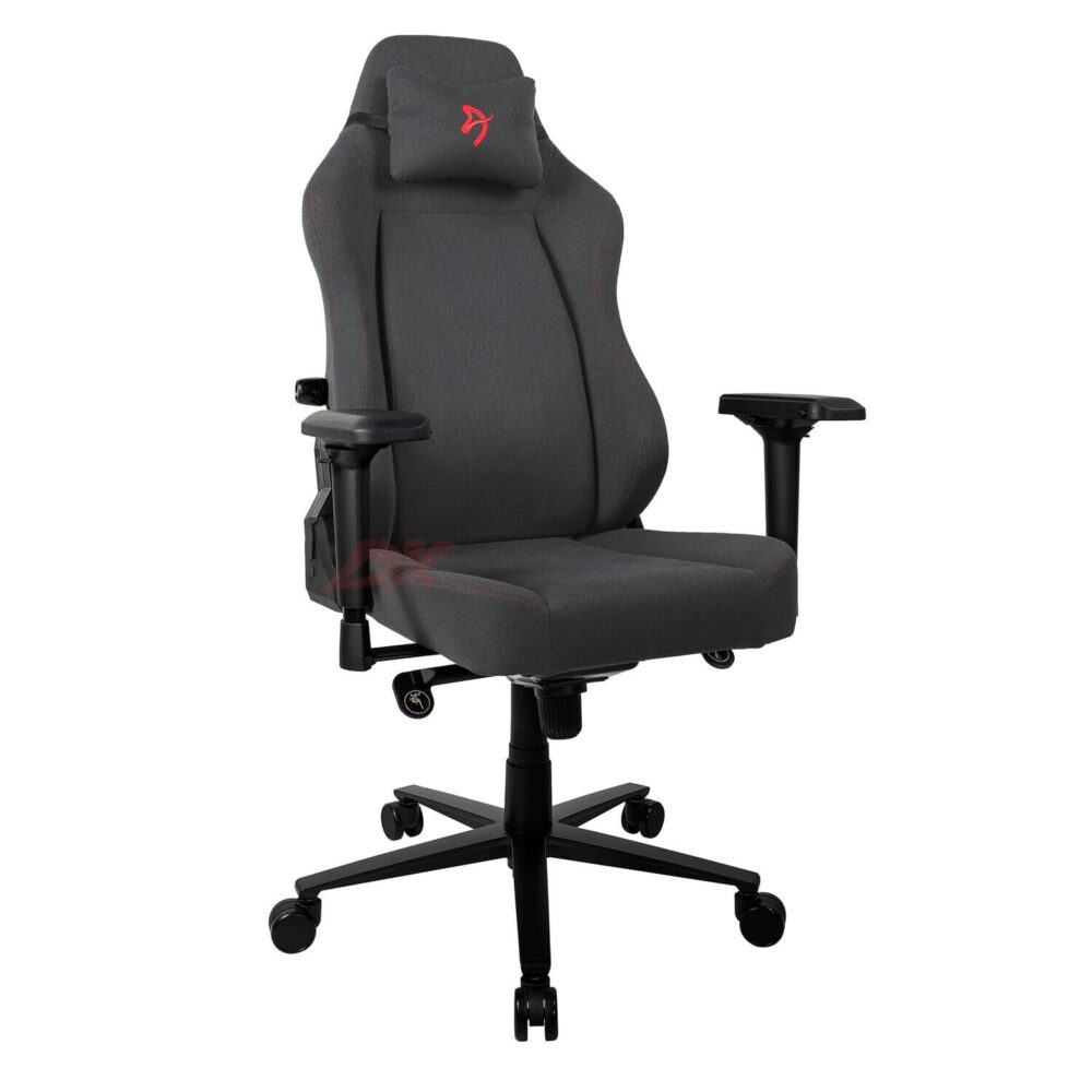 Компьютерное кресло Arozzi Primo Woven Fabric Black - Red logo - Фото 9
