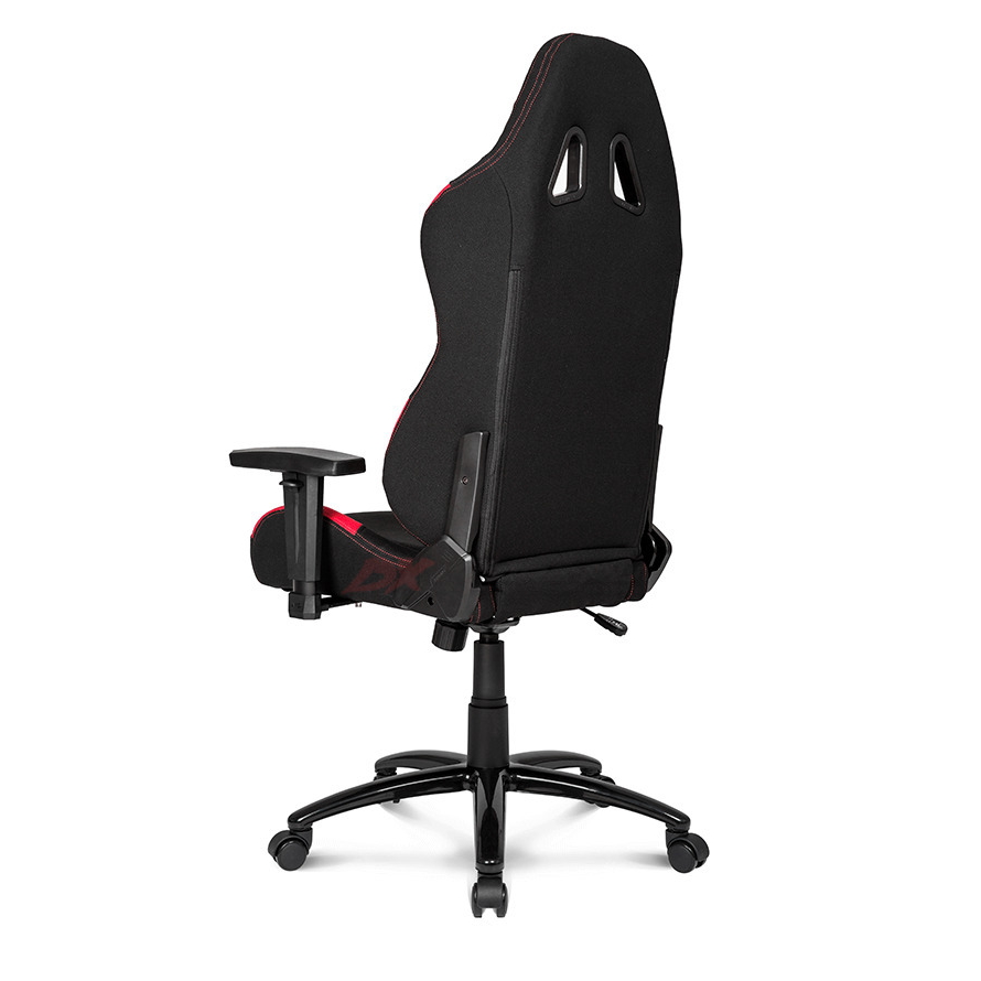 Игровое тканевое кресло AKRacing K7012, черный/красный