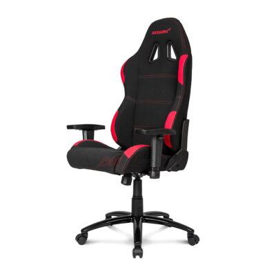 Игровое тканевое кресло AKRacing K7012, черный/красный