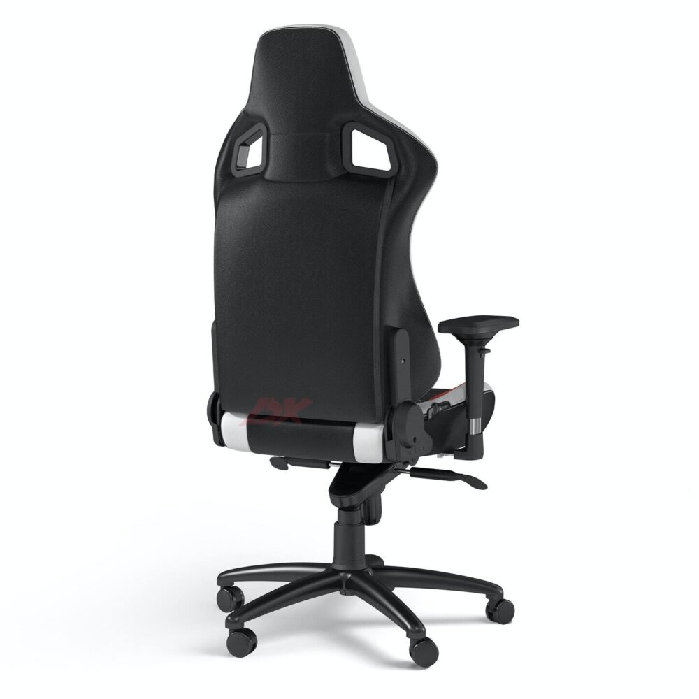 noblechairs EPIC Real leather Black/White/Red - Фото 4