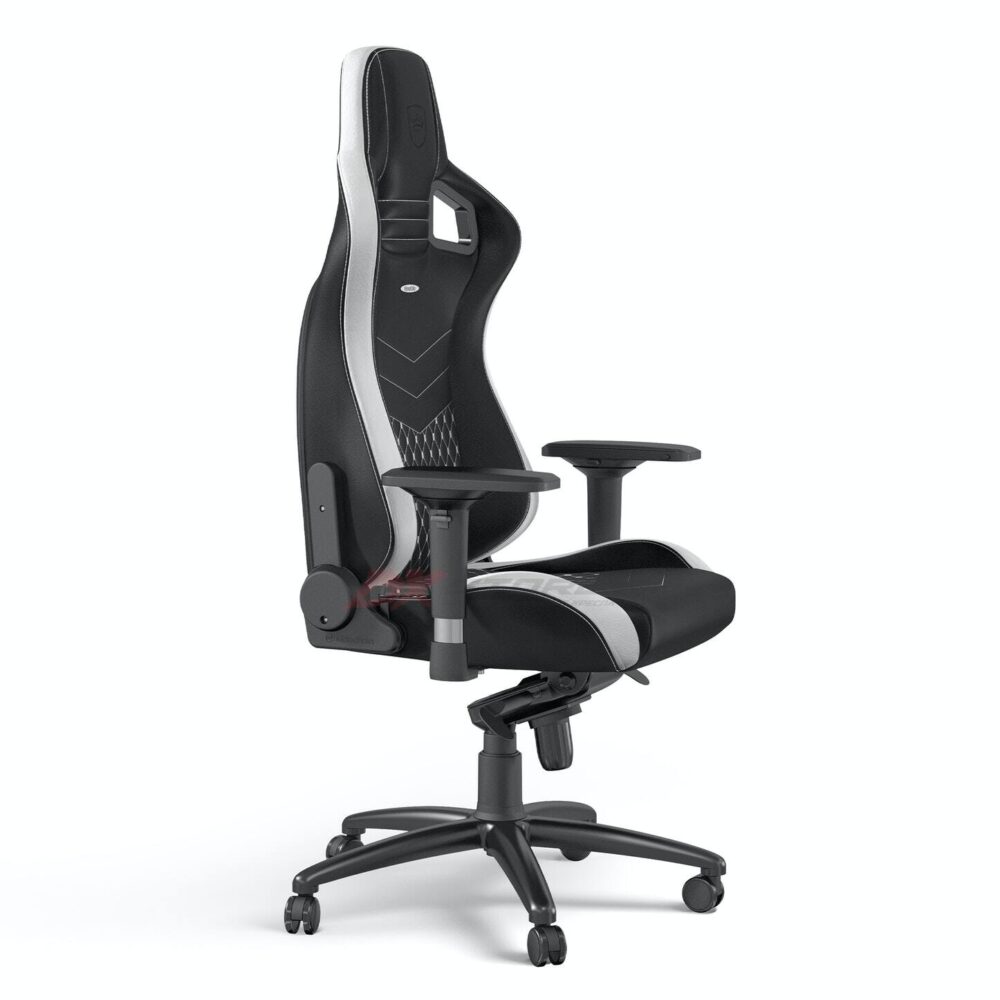 noblechairs EPIC Real leather Black/White/Red - Фото 5