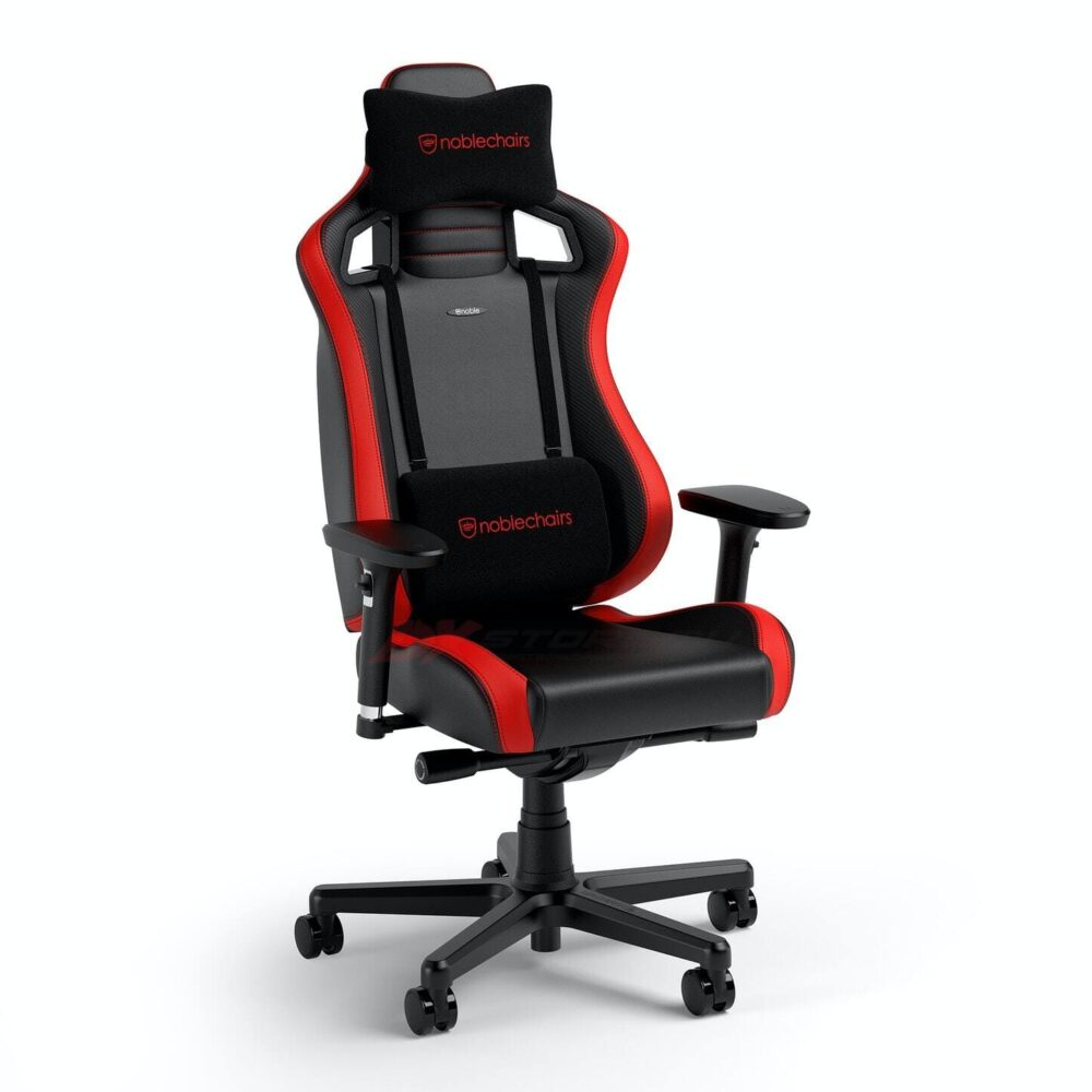 noblechairs EPIC Compact Hybrid Leather Black/Red - Фото 8