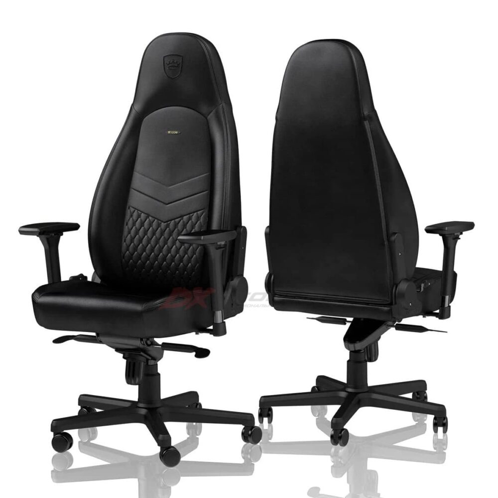 noblechairs ICON Real Leather Black - Фото 1