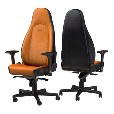 noblechairs ICON Real Leather Cognac/Black - Фото 1