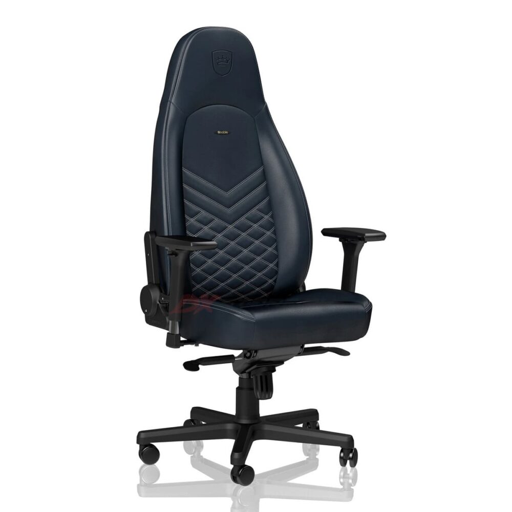 noblechairs ICON Real Leather Midnight Blue/Graphite - Фото 3