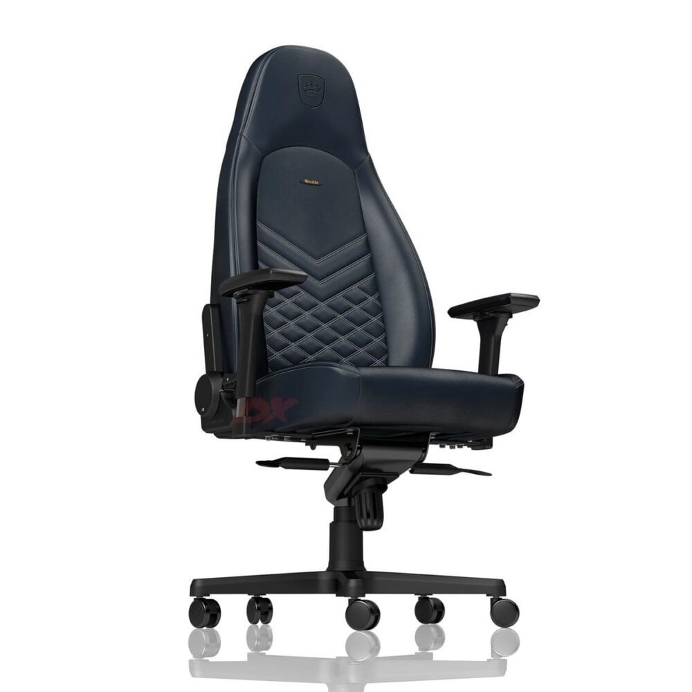 noblechairs ICON Real Leather Midnight Blue/Graphite - Фото 4