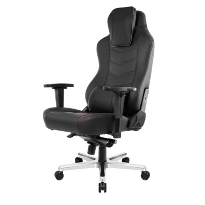AKRacing ONYX DELUXE Real Leather Black - Фото 2