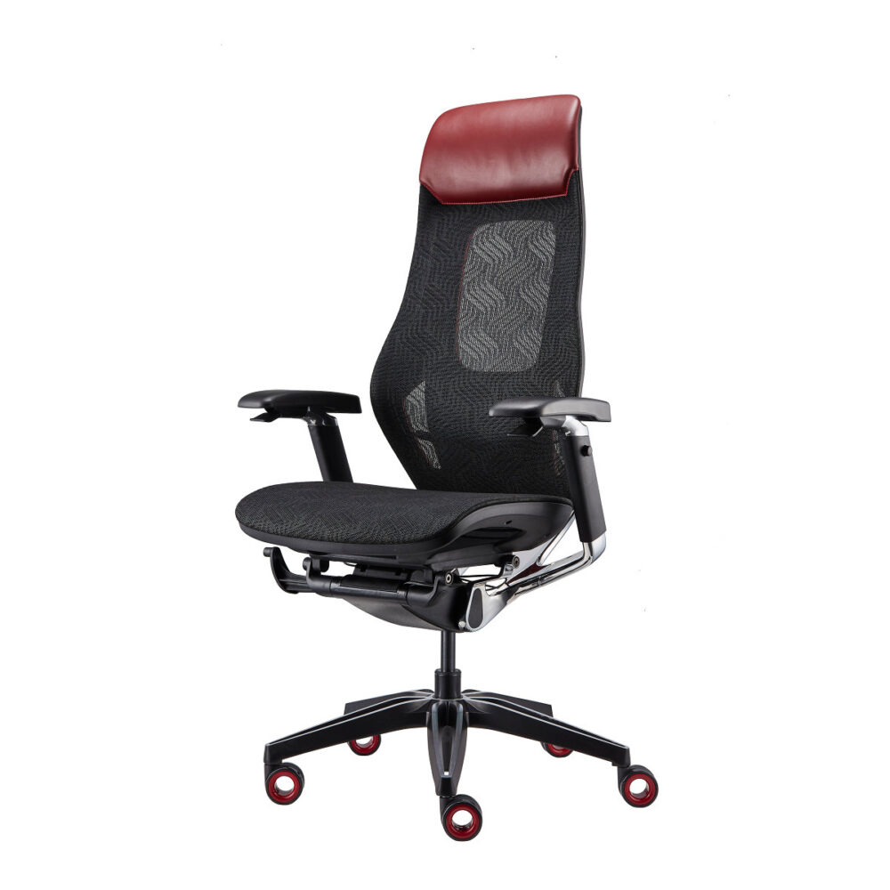 Премиум игровое кресло GTChair Roc-Chair, Черный/Красный - Фото 1