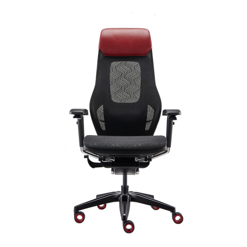 Премиум игровое кресло GTChair Roc-Chair, Черный/Красный - Фото 2