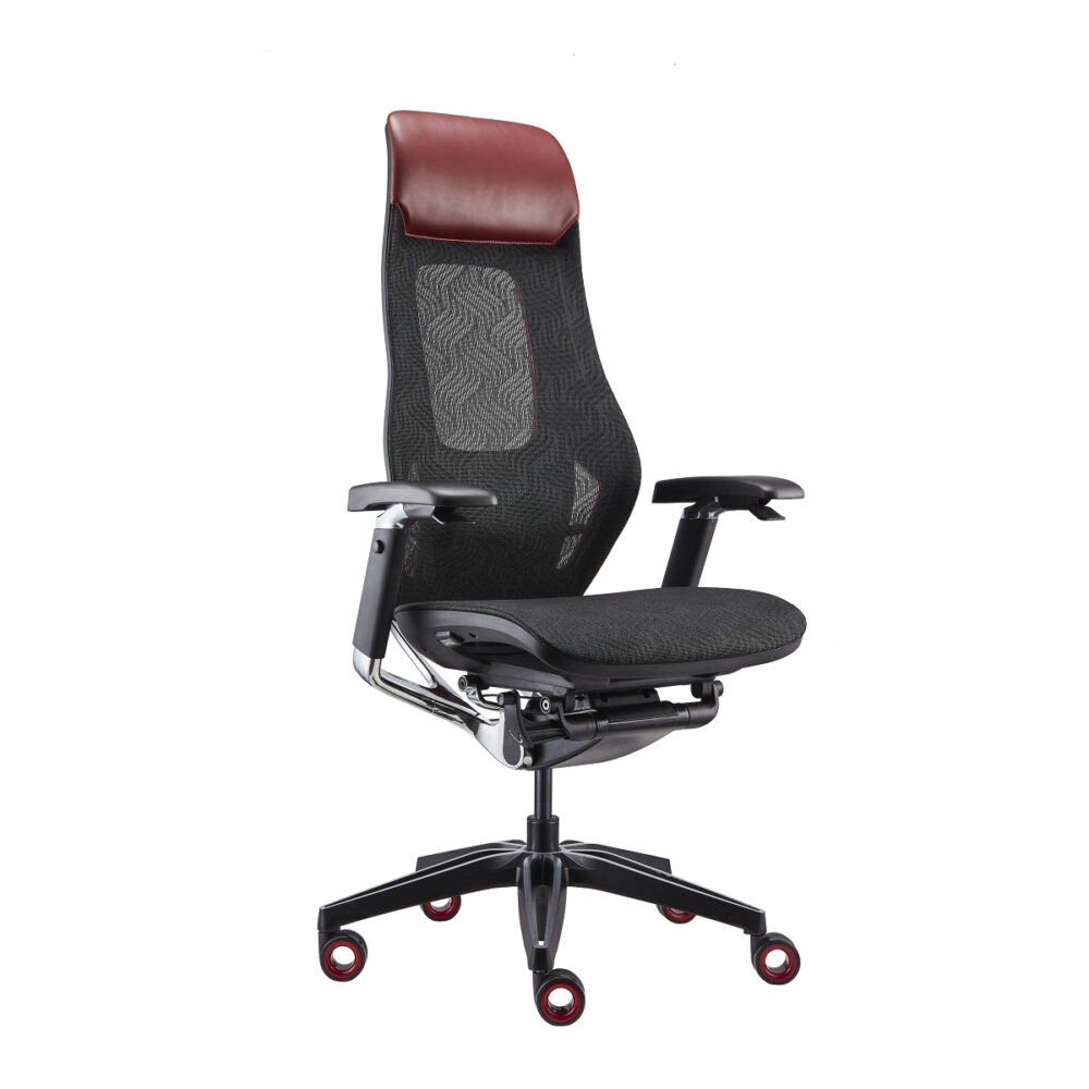 Премиум игровое кресло GTChair Roc-Chair, Черный/Красный - Фото 3