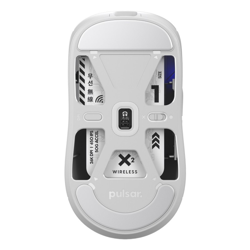 Игровая мышь Pulsar X2 Wireless Mini White