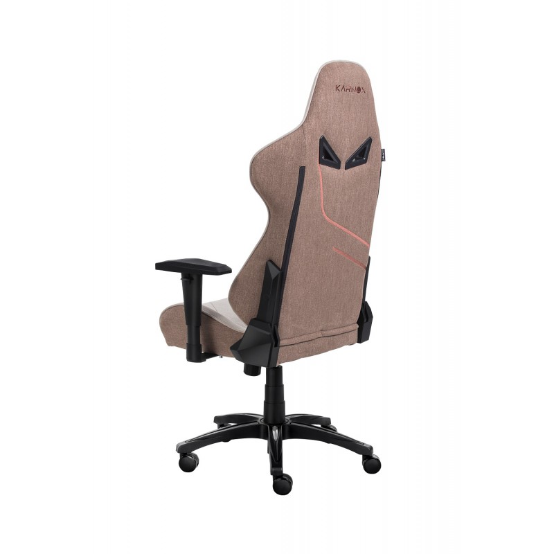 Игровое кресло тканевое KARNOX HERO Genie Edition, Коричневый