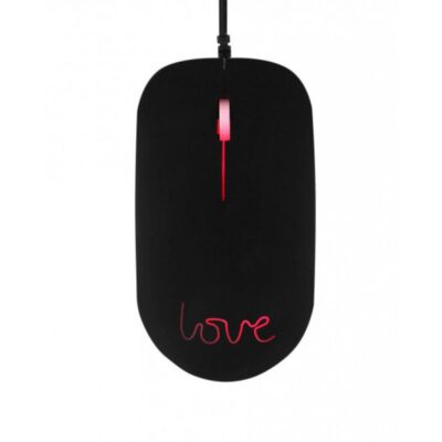Компьютерная мышь T'nB MNLOVE, неоновая, LOVE