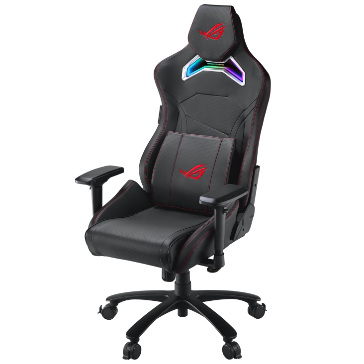 Игровое геймерское кресло Asus ROG Chariot Gaming Chair RGB (с подсветкой)