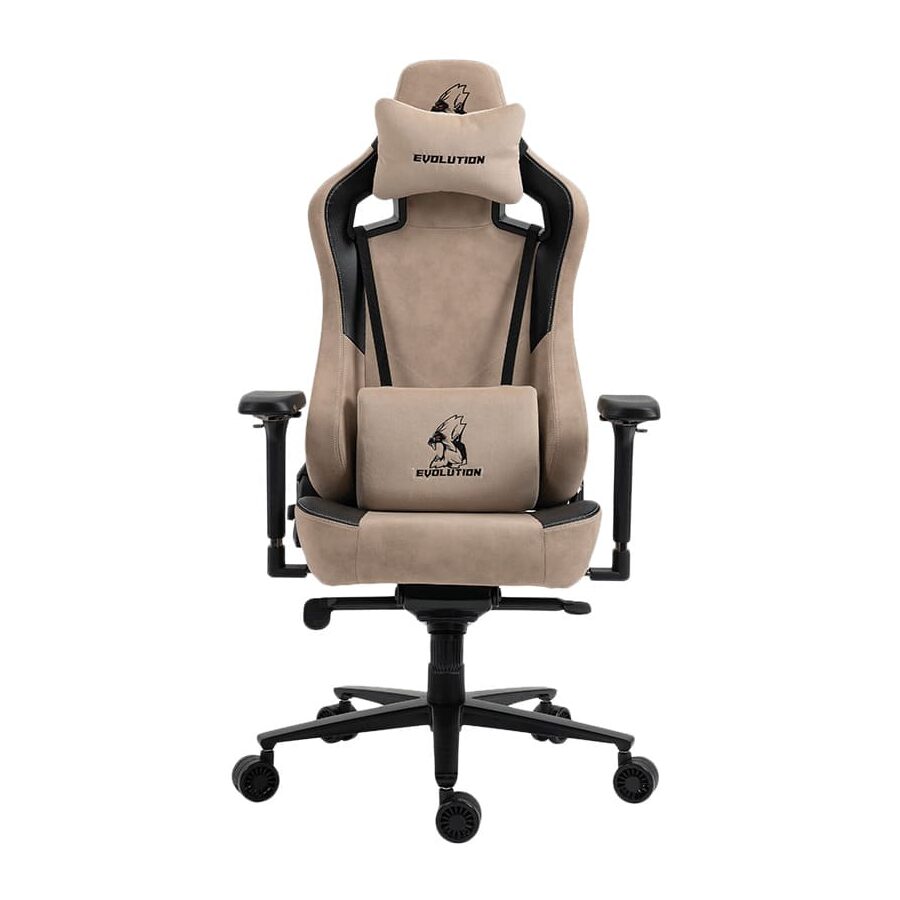Компьютерное игровое кресло Evolution PROJECT A Fabric Beige