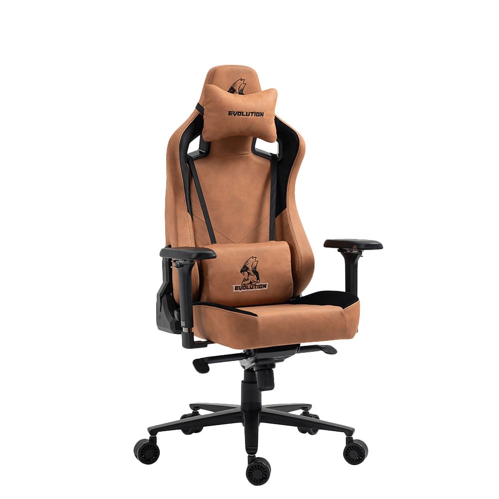 Компьютерное игровое кресло Evolution PROJECT A Fabric Brown