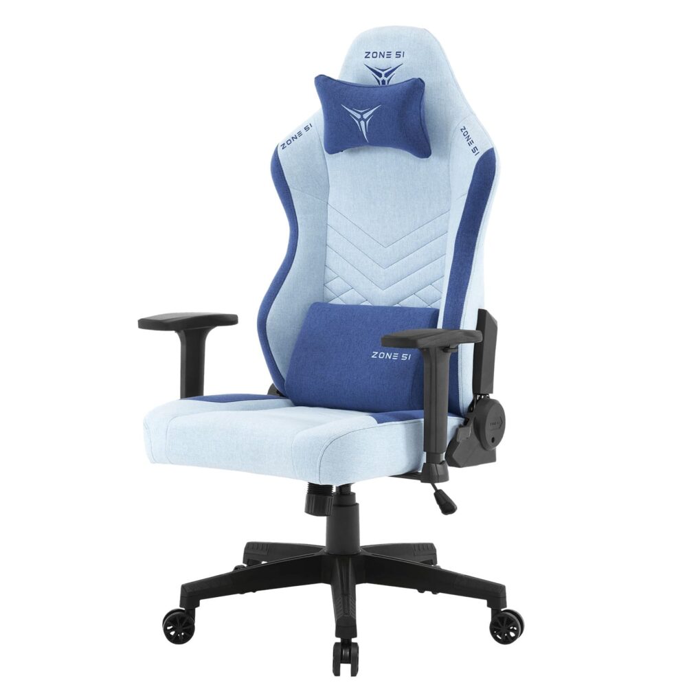 Кресло компьютерное игровое ZONE 51 BASTION Light Blue