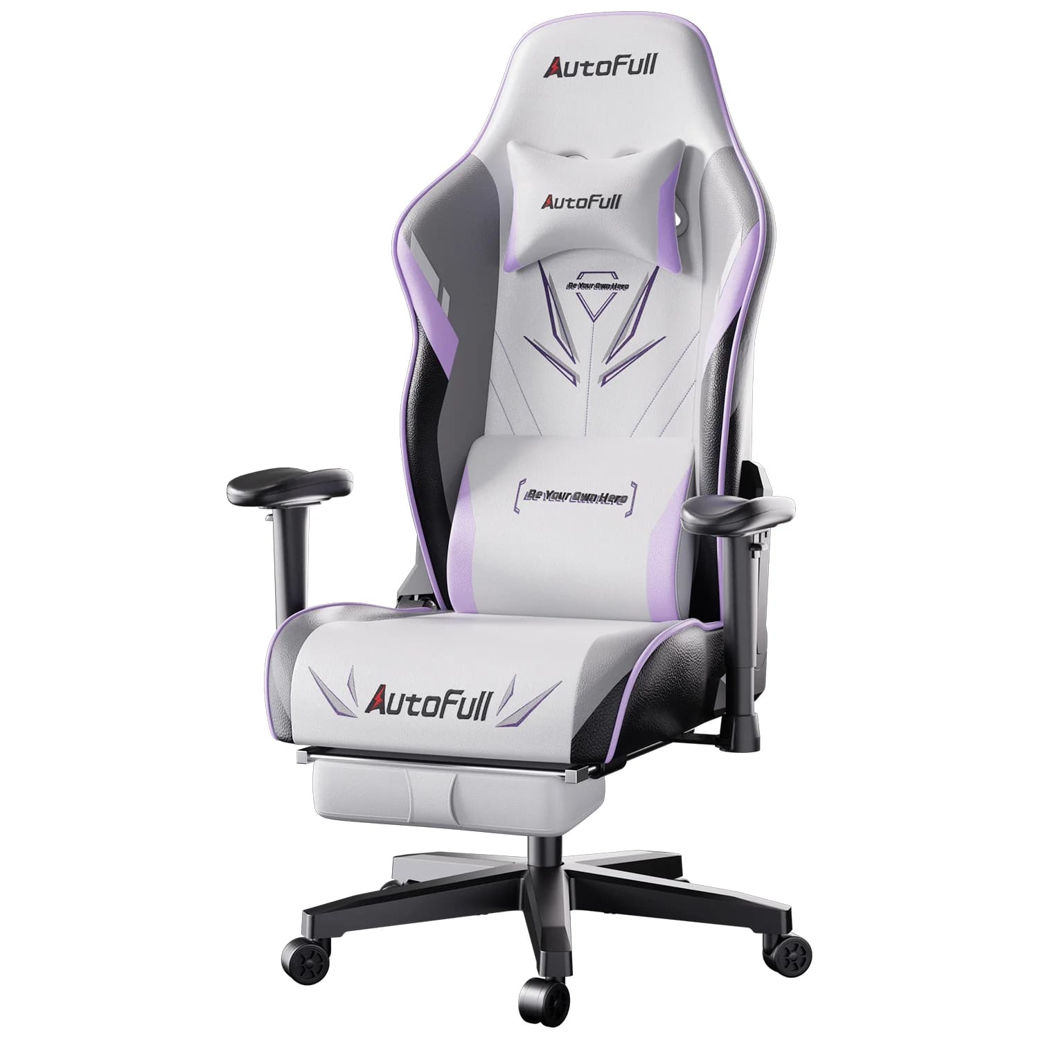 Компьютерное кресло AutoFull C3 Gaming Chair, White